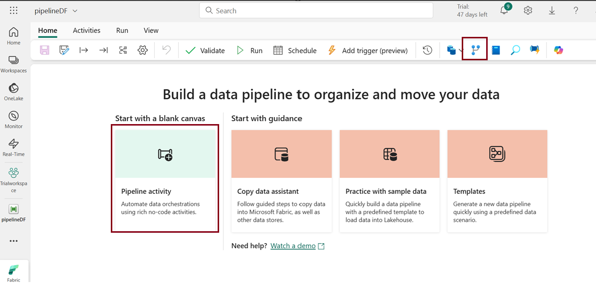 Lesson 23 – Ingest data using Dataflows Gen2 in Microsoft Fabric ...
